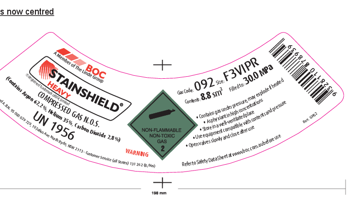 092F3VIPR BOC STAINSHIELD HEAVY F3 VIPR SIZE | Black Cat Gas